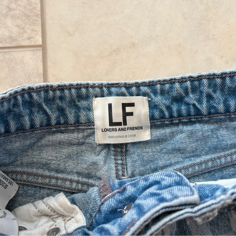 Lovers & Friends Reece High Rise Slim Straight Jeans - Picture 2 of 11